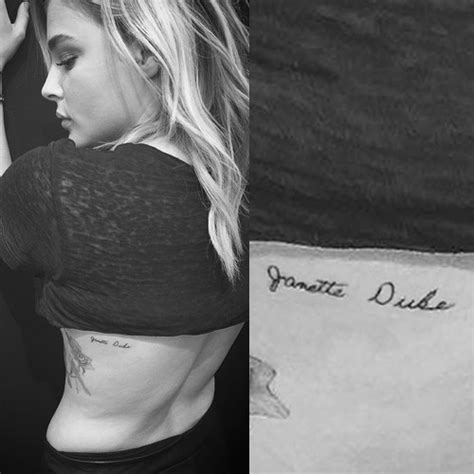 chloe moretz tattoo|chloe grace moretz tattoo meaning.